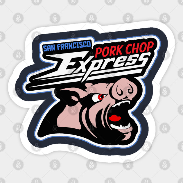 Pork Chop Express Best Seller Sticker TeePublic